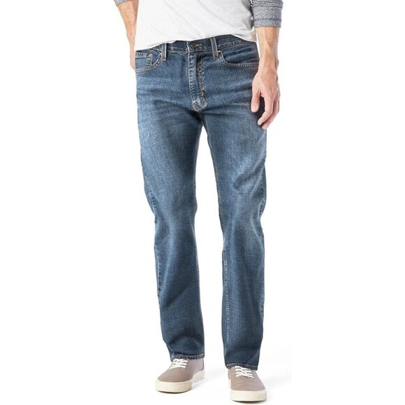 Mens Fit Flex Jeans Relaxed Fit | Signature by Levi Strauss & Co | 42X30 - Picture 2 of 11